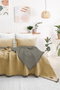 L'essentiel linge de maison Alda - Yellow Juego de colcha doble